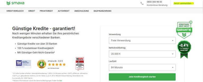 Smava SMAVA-Login – So funktioniert’s - Minikredite.org