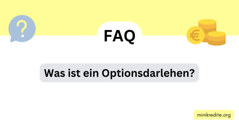 Was ist ein Optionsdarlehen?