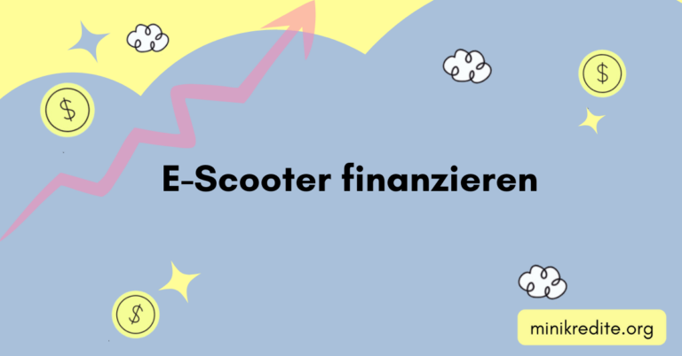 E-Scooter finanzieren: 3 Optionen & Voraussetzungen [2023]